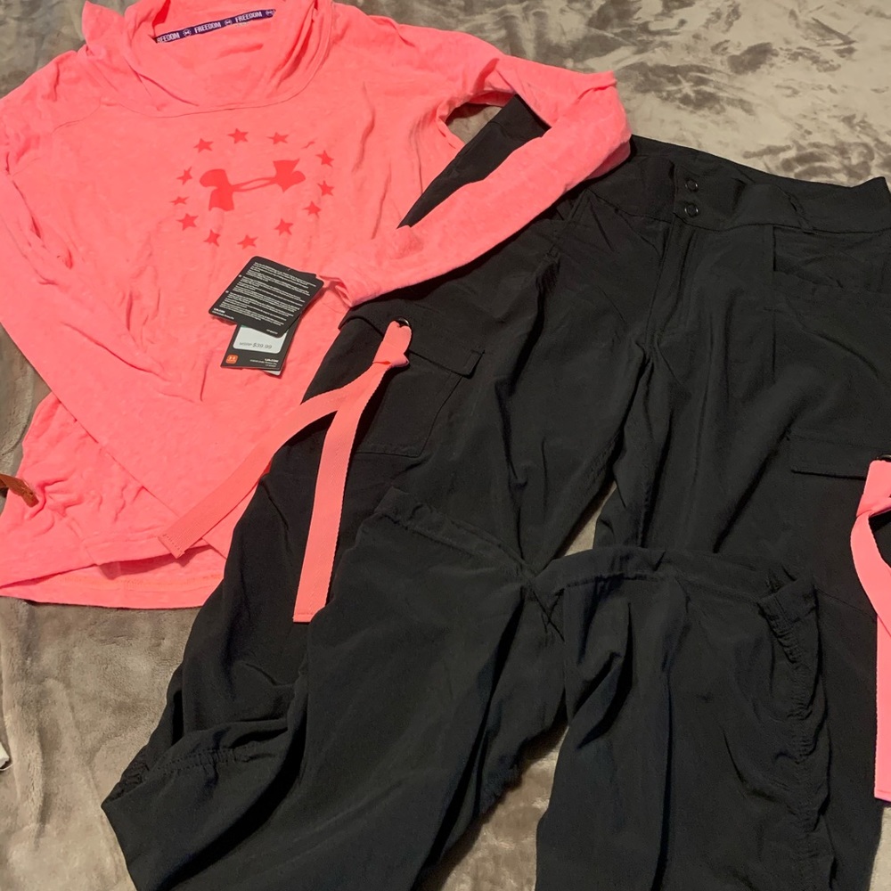 Workout/dance outfit.